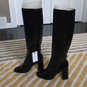 Zara leathery boots